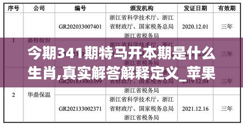今期341期特马开本期是什么生肖,真实解答解释定义_苹果款12.815