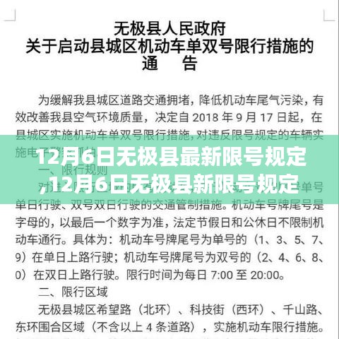 12月6日无极县最新限号规定，变化引领学习，自信铺就未来之路
