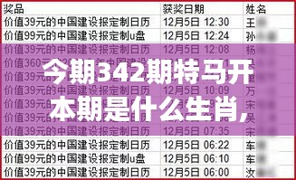 今期342期特马开本期是什么生肖,广泛的关注解释落实_升级版6.399