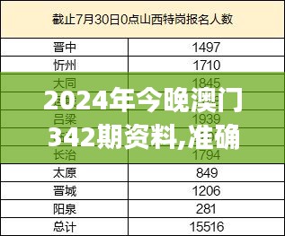 2024年今晚澳门342期资料,准确资料解释落实_精英款1.305