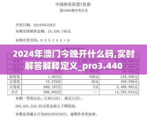 2024年澳门今晚开什么码,实时解答解释定义_pro3.440