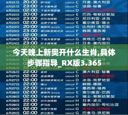 今天晚上新奥开什么生肖,具体步骤指导_RX版3.365