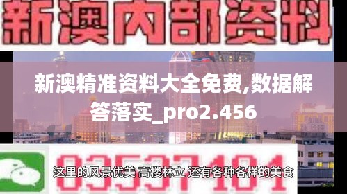 新澳精准资料大全免费,数据解答落实_pro2.456