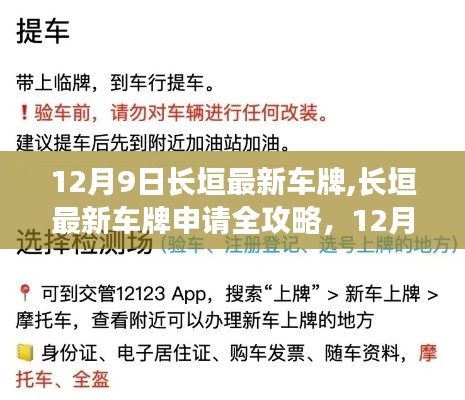 长垣最新车牌申请攻略，操作步骤指南及全攻略（12月9日）