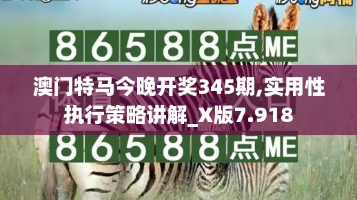 澳门特马今晚开奖345期,实用性执行策略讲解_X版7.918