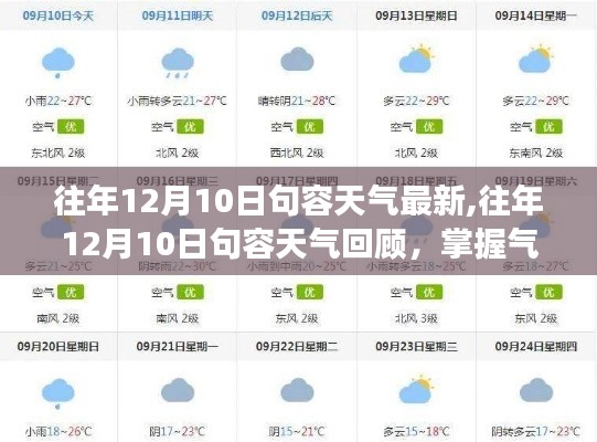 往年12月10日句容天气回顾与预测，气候规律助你应对冬日变化