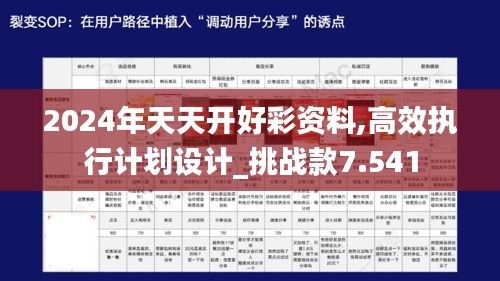 2024年天天开好彩资料,高效执行计划设计_挑战款7.541