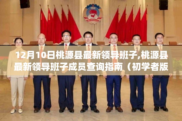 桃源县最新领导班子成员查询指南（初学者版）——12月10日更新