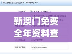 新澳门免费全年资料查询,经典说明解析_运动版10.891