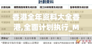 香港全年资料大全香港,全面计划执行_MP6.538