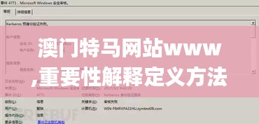 澳门特马网站www,重要性解释定义方法_PalmOS18.875