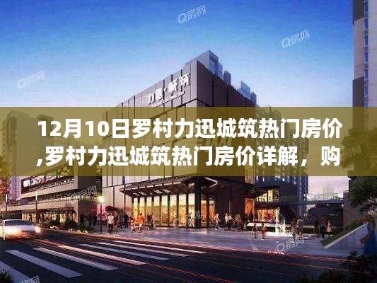 罗村力迅城筑热门房价详解与购房指南，最新动态及购房步骤解析