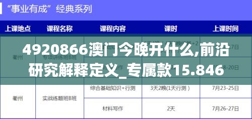 4920866澳门今晚开什么,前沿研究解释定义_专属款15.846