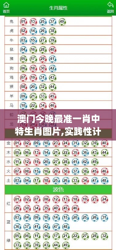 澳门今晚最准一肖中特生肖图片,实践性计划推进_AR版9.715
