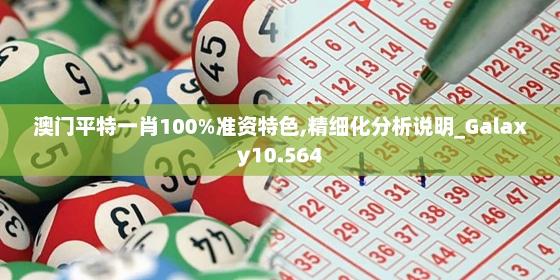 澳门平特一肖100%准资特色,精细化分析说明_Galaxy10.564