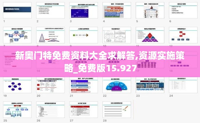 新奥门特免费资料大全求解答,资源实施策略_免费版15.927