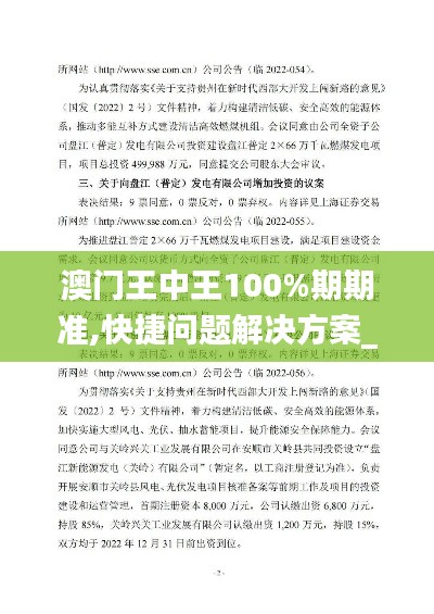 澳门王中王100%期期准,快捷问题解决方案_轻量版7.875
