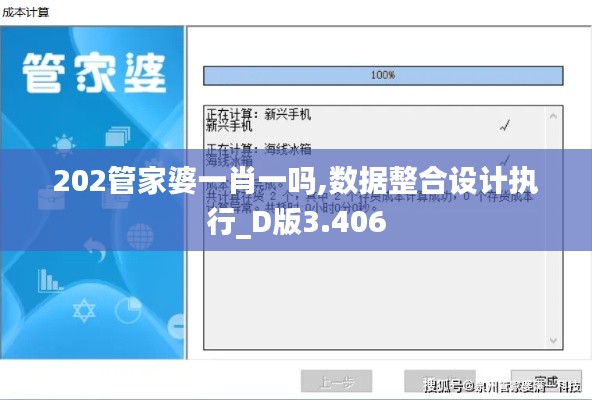 202管家婆一肖一吗,数据整合设计执行_D版3.406