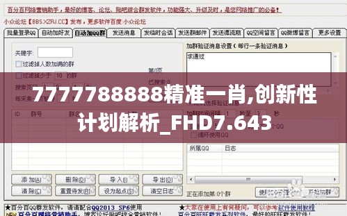 7777788888精准一肖,创新性计划解析_FHD7.643