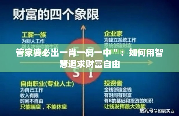 管家婆必出一肖一码一中＂：如何用智慧追求财富自由