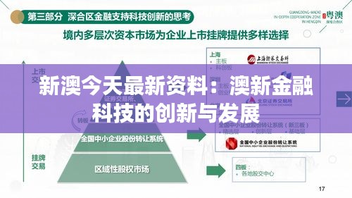 新澳今天最新资料：澳新金融科技的创新与发展
