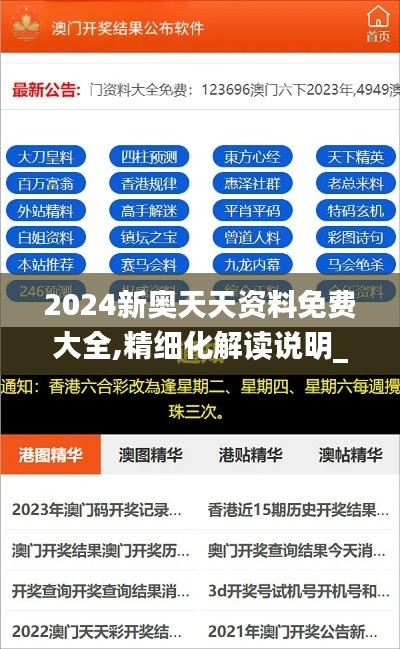 2024新奥天天资料免费大全,精细化解读说明_WP18.247