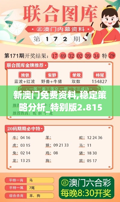 新澳门免费资料,稳定策略分析_特别版2.815
