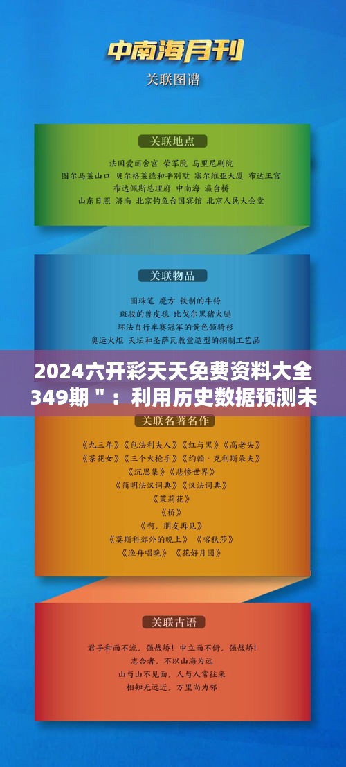 2024六开彩天天免费资料大全349期＂：利用历史数据预测未来趋势