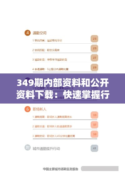 349期内部资料和公开资料下载：快速掌握行业动态的捷径