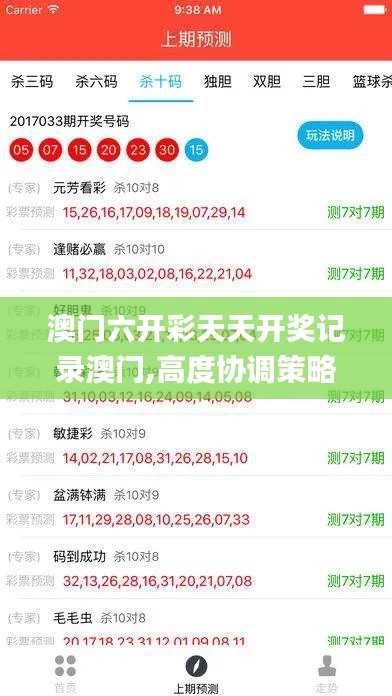 澳门六开彩天天开奖记录澳门,高度协调策略执行_豪华款10.634