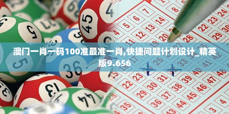 澳门一肖一码100准最准一肖,快捷问题计划设计_精英版9.656