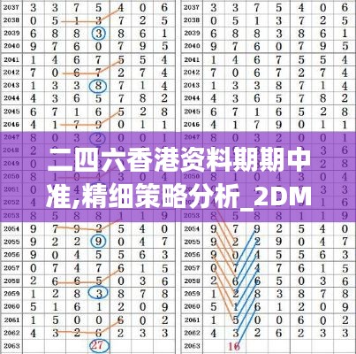 二四六香港资料期期中准,精细策略分析_2DM10.298