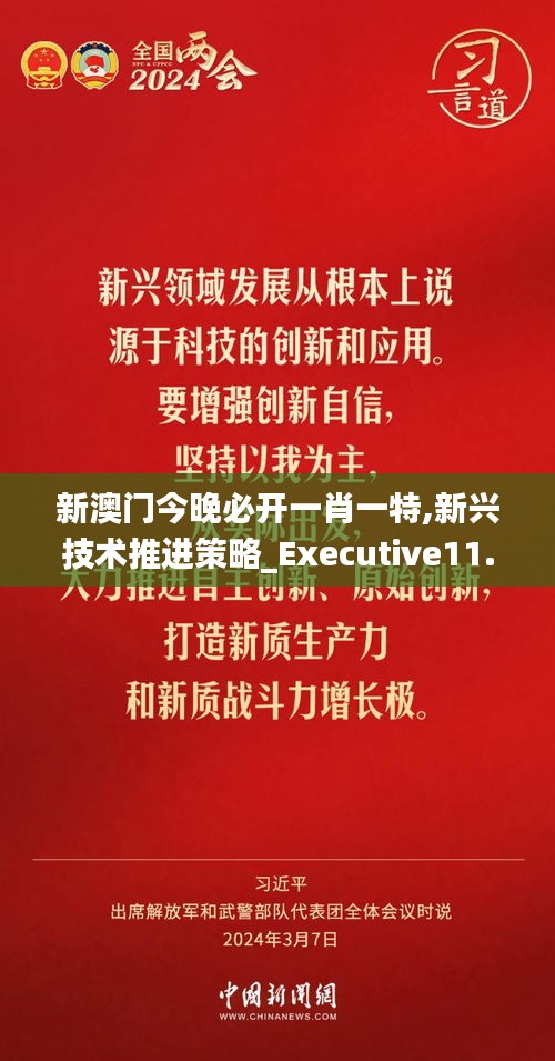 新澳门今晚必开一肖一特,新兴技术推进策略_Executive11.579