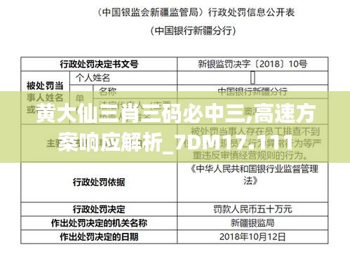黄大仙三肖三码必中三,高速方案响应解析_7DM17.111