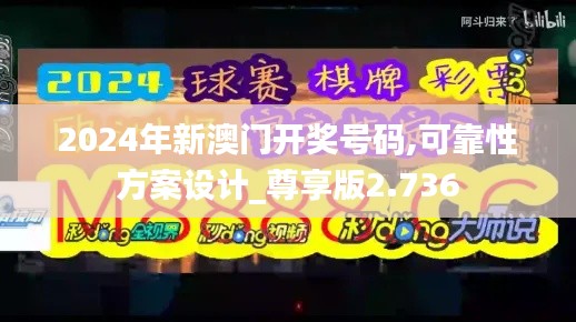 2024年新澳门开奖号码,可靠性方案设计_尊享版2.736