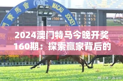 2024澳门特马今晚开奖160期：探索赢家背后的赛马策略