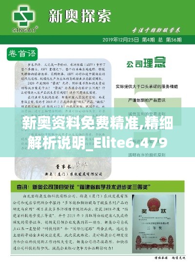 新奥资料免费精准,精细解析说明_Elite6.479