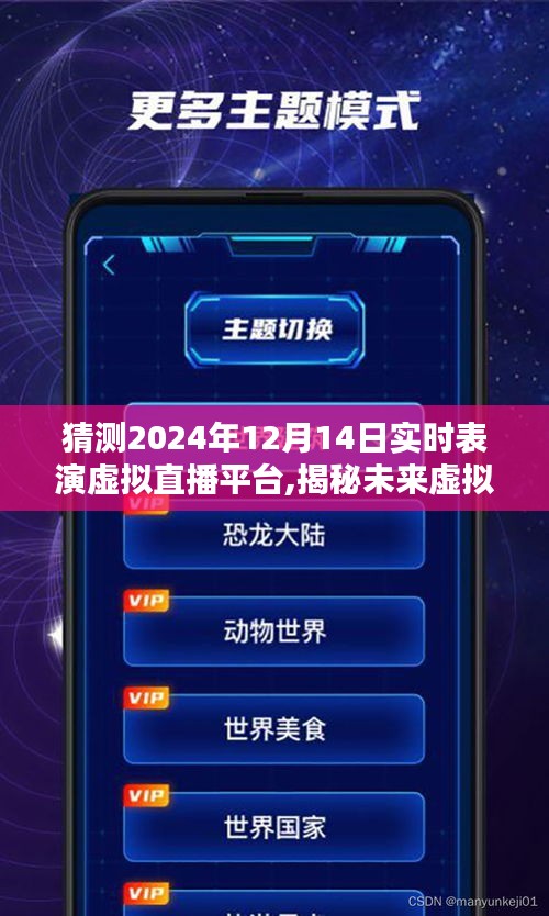 揭秘未来虚拟直播新趋势，预测虚拟直播平台在2024年的新动态与实时表演展望