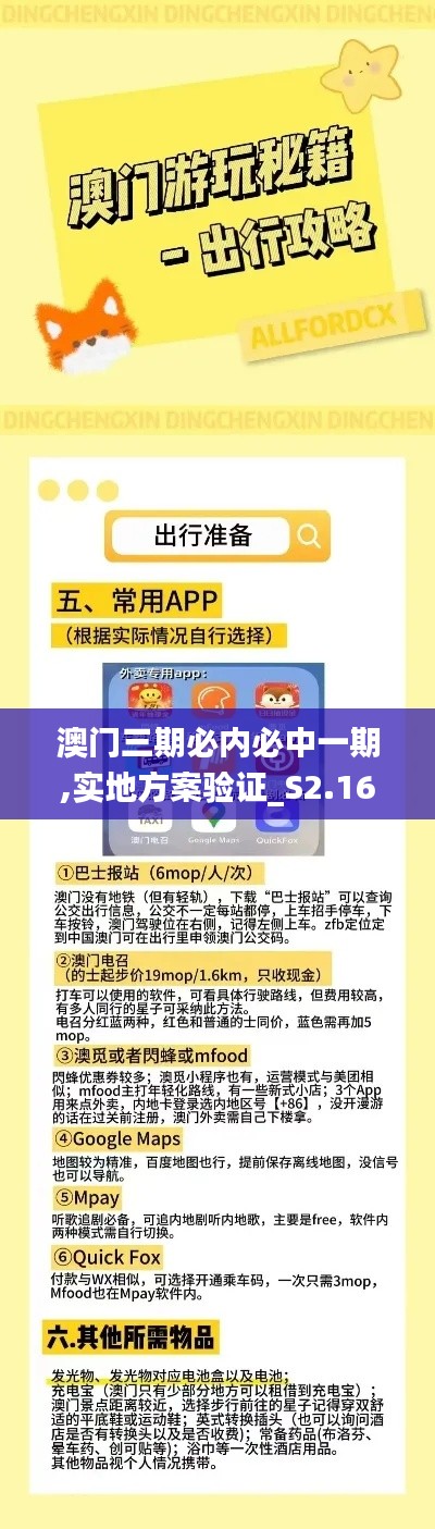 澳门三期必内必中一期,实地方案验证_S2.168