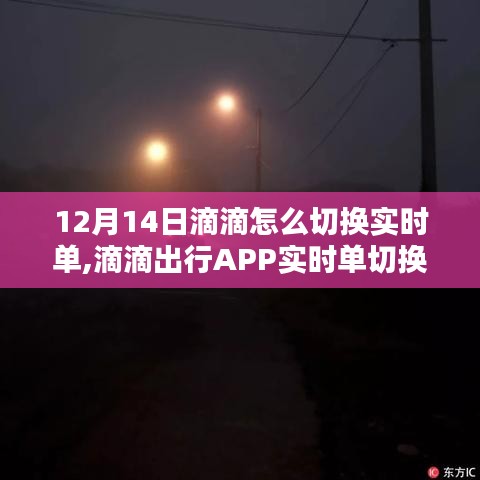 滴滴出行APP实时单切换攻略，12月14日操作指南