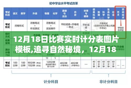 追寻自然秘境，心灵之旅与实时计分表的交响