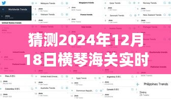 横琴海关智能监控中心预见未来跨境物流新纪元，实时状况查询与跨境物流发展趋势分析（2024年预测）