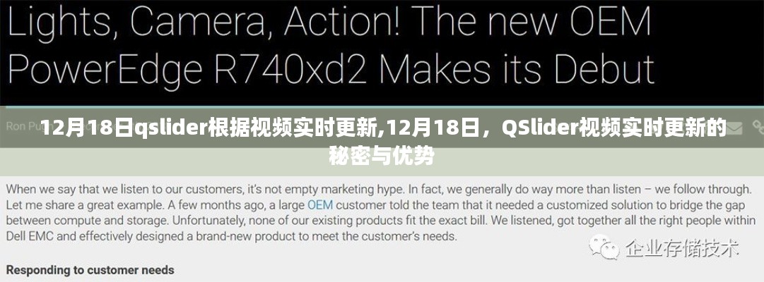 揭秘QSlider视频实时更新的秘密与优势，12月18日的更新亮点解析