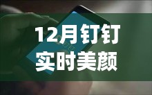 揭秘，12月钉钉实时美颜新功能重塑生活品质，科技美颜新纪元来临！