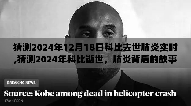 科比逝世背后的故事，深度解读与预测科比肺炎逝世事件（猜测篇）