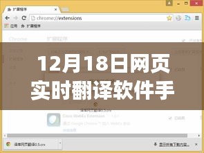12月18日网页实时翻译软件手机版的价值与挑战并存，应用体验与未来发展分析