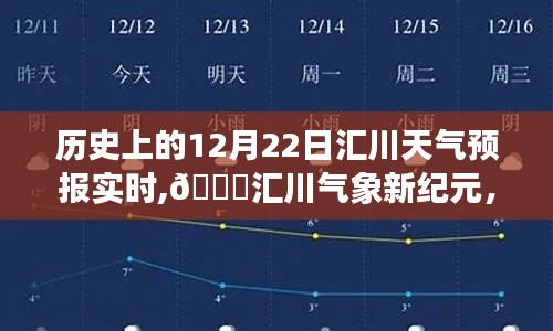 历史上的12月22日汇川天气预报，气象新纪元精准体验