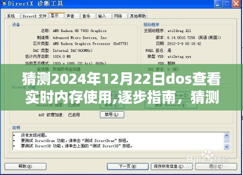 逐步指南，猜测与监控DOS下的实时内存使用在2024年12月22日的方法