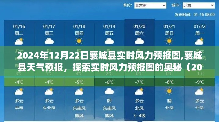 探索实时风力预报图的奥秘，襄城县天气预报（2024年12月22日风力预测）