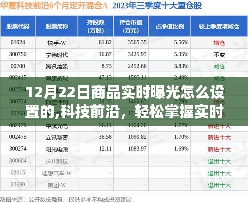 揭秘智能曝光系统新功能，实时曝光秘籍引领科技潮流新纪元